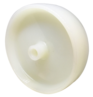 Castor Wheel 125mm | Nylon, 200kg, 12mm Plain Bore (DW125NY4012)
