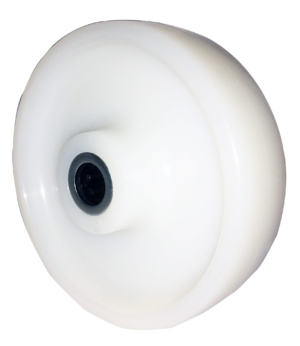 Castor Wheel, 200mm | Nylon, 500kg Capacity, 20mm Roller Bearing (200NY15)