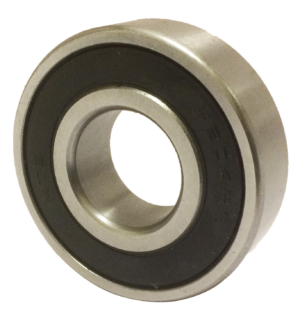 6204-2RS Ball Bearing with rubber seals. 20mm Inside Diameter, 47mm Outside Diameter and 14mm Width