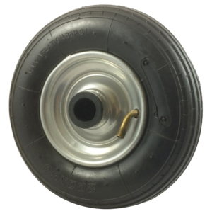 Castor Wheel 200mm | Pneumatic Tyre / Metal Centre, 75kg, 20mm Roller Bearing (AW200PNB)