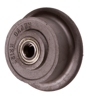 Castor Wheel, 100mm | Parallel Tread, 800kg Capacity, 20mm Ball Bearing (100CF2H)