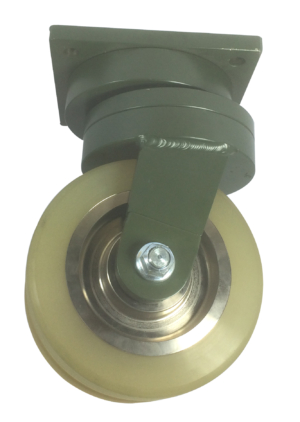 110mm AGV Swivel Castor, 400kg Capacity | 110mm Polyurethane Wheel, Ball bearing (GSAD110ASF)