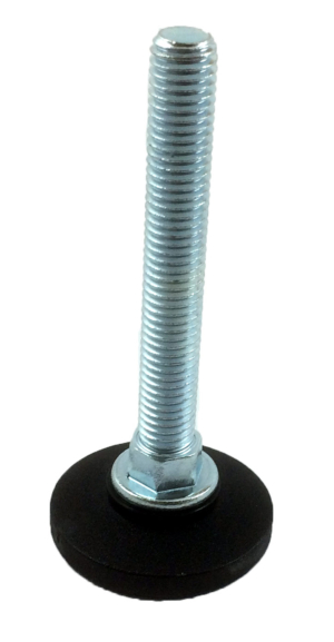 Adjustable Feet, Non-Tilting, M10 x 70mm Stem, 750kg Load Capacity, 40mm Base (GL40XM10X70NT)