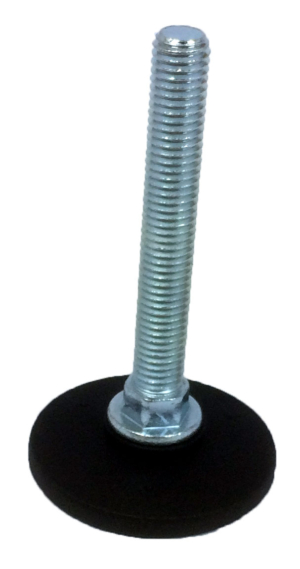 Adjustable Feet, Non-Tilting, M10 x 70mm Stem, 750kg Load Capacity, 50mm Base (GL50XM10X70NT)