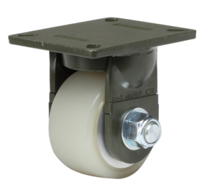 125mm Fixed Castor, 1100kg Capacity | Polyurethane Tyre Wheel, Ball bearing (GXT125ARFHUD)
