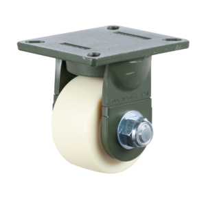 125mm Fixed Castor, 1500kg Capacity | Cast Nylon Wheel, Ball bearing (GXT125ARFMCD)
