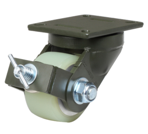 125mm Swivel Castor with Brake, 1100kg Capacity | Polyurethane Tyre Wheel, Ball bearing (GXT125BSFHUD)