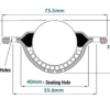 Flanged Type Ball Transfer Unit