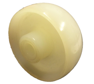 Castor Wheel, 50mm | Nylon, 50kg Capacity, 8mm Plain Bore (050NY01)