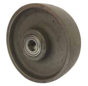 Castor Wheel 150mm | Cast Iron, 910kg, 20mm Ball bearing (KW150CI2H)