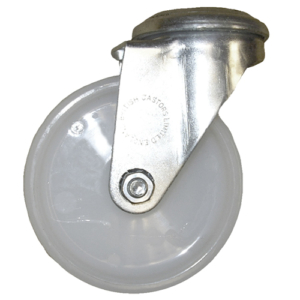 100mm Swivel Castor, 150kg Capacity | Nylon Wheel, Ball Bearing, (1321788)