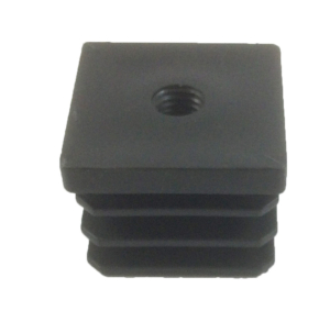 Threaded Inset, Square, M10 | Suits 40mm x 40mm Tube OD with 1.5mm Wall Thickness (SQRM105809)