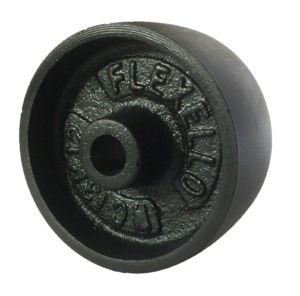 Castor Wheel 75mm | Cast Iron, 170kg, 12mm Plain Bore (WCI3M12)
