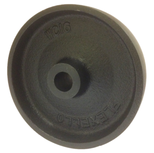 Castor Wheel 150mm | Cast Iron, 1180kg, 20mm Plain Bore (WCI6M20)