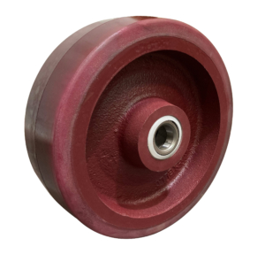 Castor Wheel 300mm | Polyurethane Tyre / Cast Iron Centre, 4080kg, 31.8mm Taper Roller (WSU312TM)