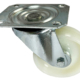 100mm Swivel Castor and a white nylon wheel with plain bore. 250kg load capacity