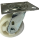 125mm swivel castor with fabricated steel frame and nylon wheel with ball bearings