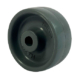 40mm grey polypropylene wheel with a 6.4mm plain bore and 20kg load rating