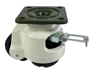 75mm height adjustable foot master castor with ratchet operation