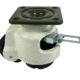 75mm height adjustable foot master castor with ratchet operation
