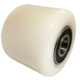 82mm White Nylon Pallet Roller with 70mm Tread Width (82x70mm) and 20mm Ball Bearings