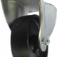 Fixed Castor 150mm with Cast Iron Wheel 55 Series