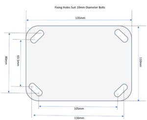 4 Series Top Plate Dimensions