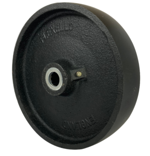 200mm High Temperature Cast Iron Wheel, 20mm Steel Roller Bearing, 1270kg (WCI8RBM20HT)