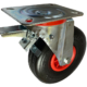 240mm Puncture Proof Castor with Swivel and Wheel Brake KS260EVABR