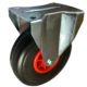 240mm Puncture Proof Fixed Castor with Roller Bearing KF260EVA