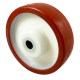 150mm polyurethane tyre on a nylon centre castor wheel WPN6KRB20