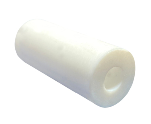 Teflon Wheel Tube: 20mm OD x 8mm ID x 49mm Length (TEFLONTUBE49208)