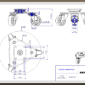 100mm Scene Shifter Dimension drawing