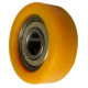 30mm x 11mm Polyurethane Guide Roller with 8mm Ball Bearing
