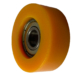 40mm x 15mm polyurethane guide roller with 10mm ball bearing