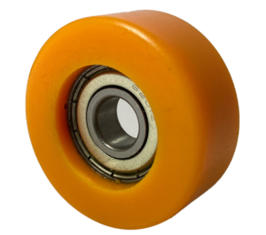 50mm x 20mm Polyurethane Guide Roller with 12mm 6201ZZ Ball Bearing