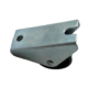 25mm fixed castor with 2 fixing holes and a 25mm black nylon wheel kf050ny40x17
