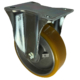 125mm Fixed Castor and Polyurethane Tyre on an Aluminium Centre wheel with Ball Bearings. Load rating is 300kg.