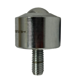Ball Transfer Unit, 15.8mm Load Ball, M8x18mm Threaded Stem, 40kg Load Capacity (K15BTUTS-K)