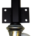 Jacking Castor with 100mm Nylon Wheel in a Swivel Castor