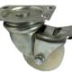 50mm Swivel Castor with Wheel Brake and Plain Bore Nylon Wheel. Revvo 1 Series Castor