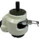 75mm foot master levelling castor with stem fitting and ratchet operation height adjustable castor