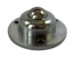 Ball Transfer Unit, 25.4mm Load Ball, Base Plate Type, 130kg Load Capacity (K25BTUBASE130)